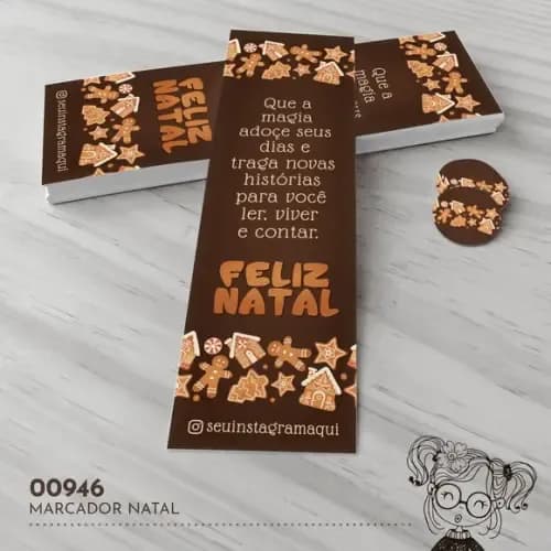 Marcador de Livro Natal - 00946