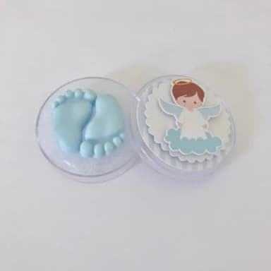 Lembrancinha Batizado Anjinho 3D