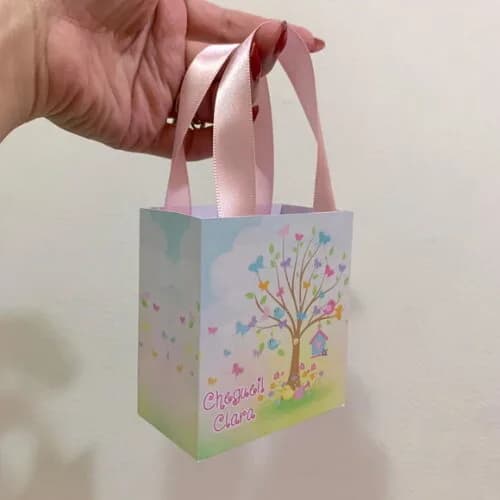 Sacolinha personalizada Maternidade Jardim Encantado