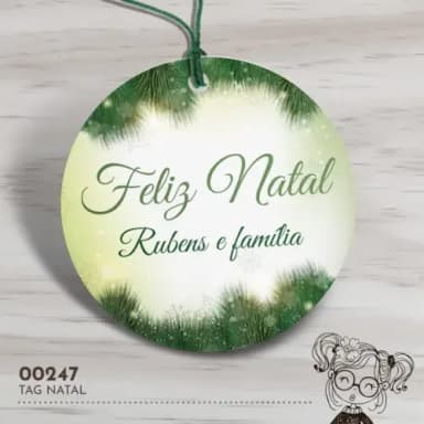 Tag Redonda Natal - 00247