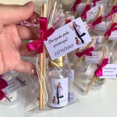 Mini Aromatizador Lembrancinha Formatura Medicina