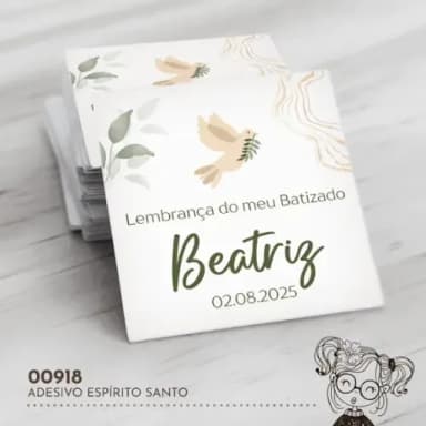 Adesivo Quadrado Espírito Santo - 00918