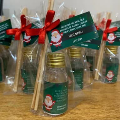 Mini Aromatizador Lembrancinha de Natal