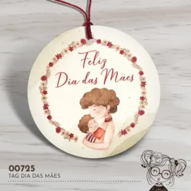 Tag Redonda Dia das Mães - 00725