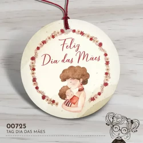 Tag Redonda Dia das Mães - 00725