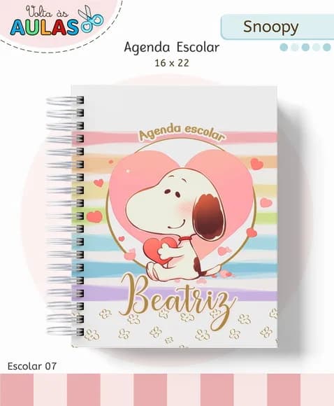 Caderno ou Agenda Personalizada