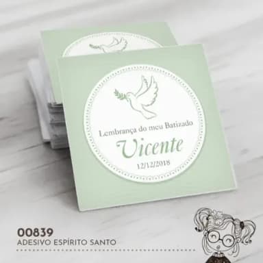 Adesivo Quadrado Espírito Santo - 00839