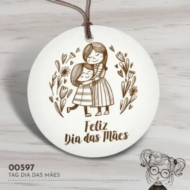 Tag Redonda Dia das Mães - 00597