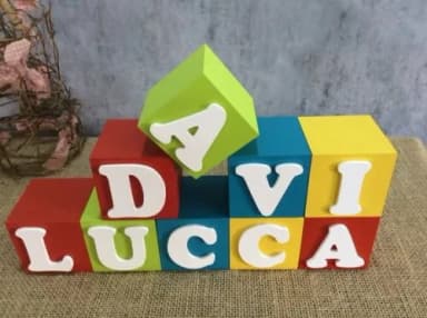 Cubos 6x6cm CIRCO