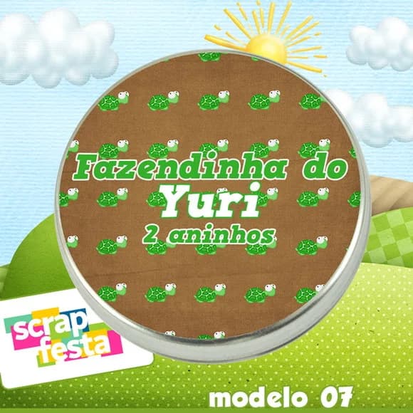 Latinhas Personalizadas Festa Fazendinha