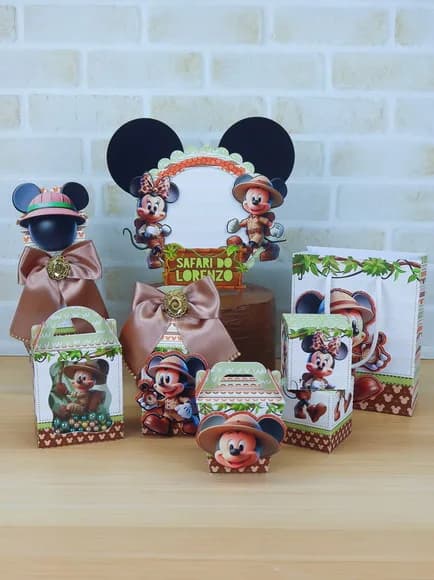 Arquivo de Corte Mickey Safari 10