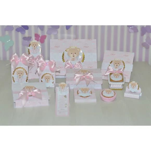 Kit 30 Lembrancinhas Batizado