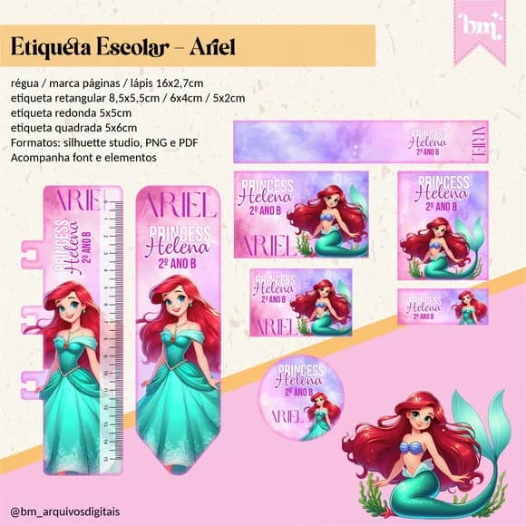 60 Etiquetas Escolares
