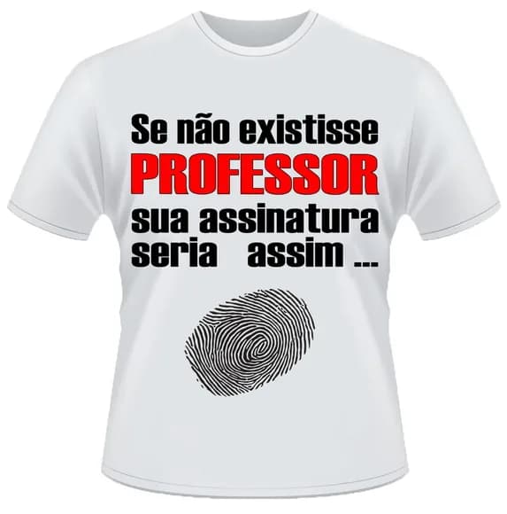 Camiseta Professor