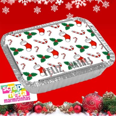 Marmitinhas para Lembrancinhas de Natal