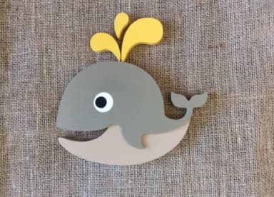 Decoração Bebê Baleia
