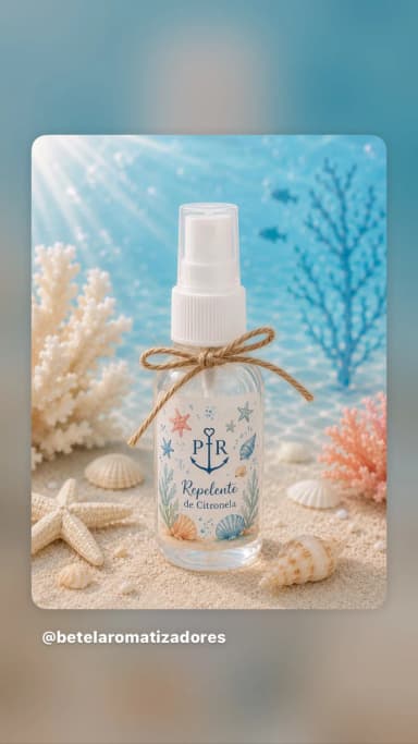Repelente personalizado de citronela 30 ml