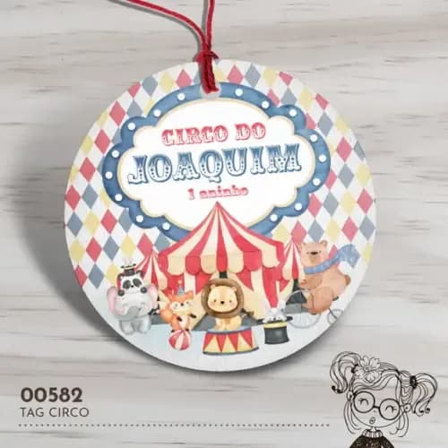 Tag Redonda Circo - 00582