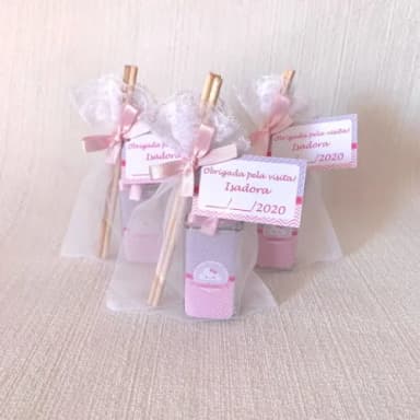 Lembrancinha Aromatizador Nuvem Feliz