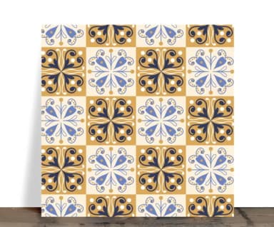 Azulejo Decorativo Azulejaria Portuguesa 15x15 Cerâmica