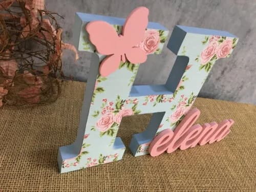 Jardim Encantado - Nomes Personalizados