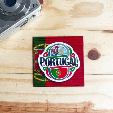 Imã Decorativo Lembrança - Portugal