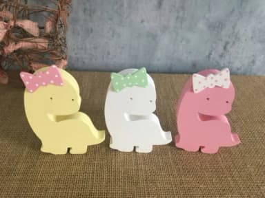 Dinossauros Baby Trio com Laço