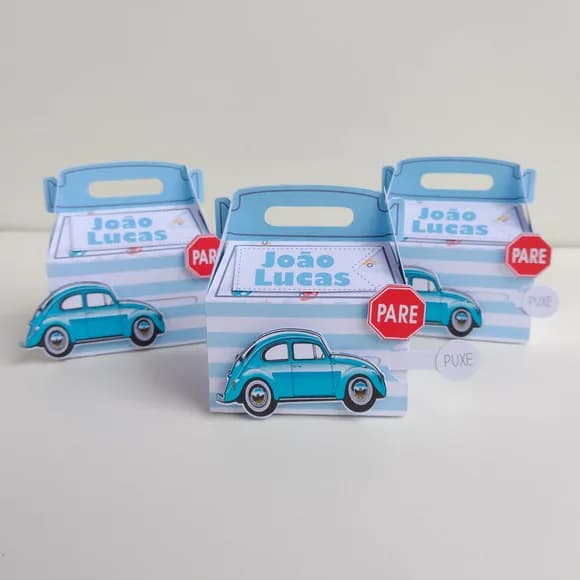 Kit 30 Lembrancinhas - Carrinho