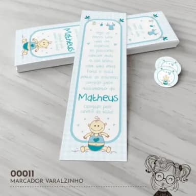 Marcador de Livro Varalzinho - 00011