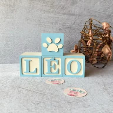 Safari Cubos 6x6cm - Decoração Bebè