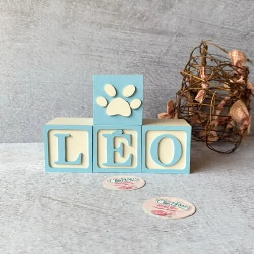 Safari Cubos 6x6cm - Decoração Bebè