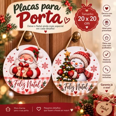 Placa Decorativa Para Porta / Enfeite de Porta Personalizado – Diversos Temas e Modelos | Decore com Seu Estilo!Diversos Temas