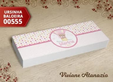 Rótulo Potinho Ursinha Baloeira - 00555