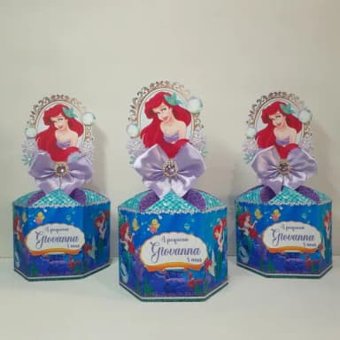 Caixa Sextavada Luxo Ariel