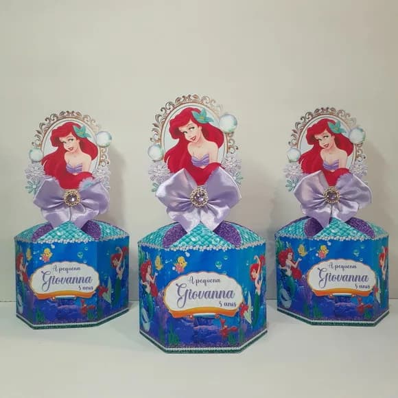 Caixa Sextavada Luxo Ariel