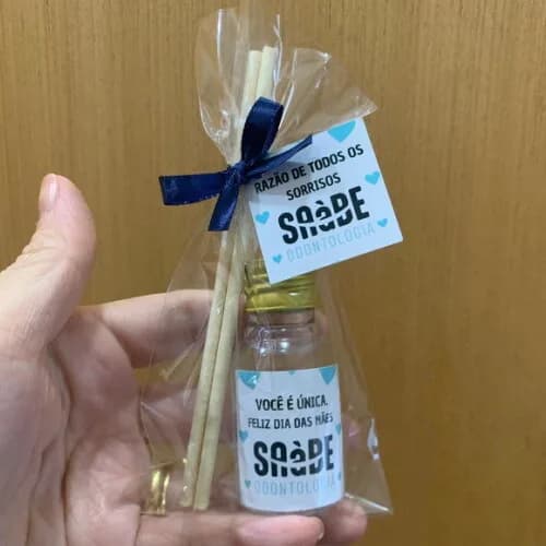 Brinde Dia das Mães Mini Aromatizador com Logo