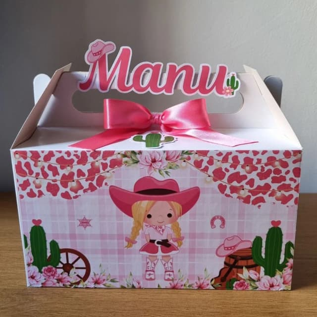 Maleta Personalizada Lembrancinha Boiadeira