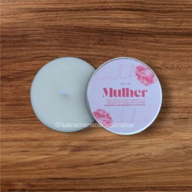 Brinde Vela Aromática Dia da Mulher