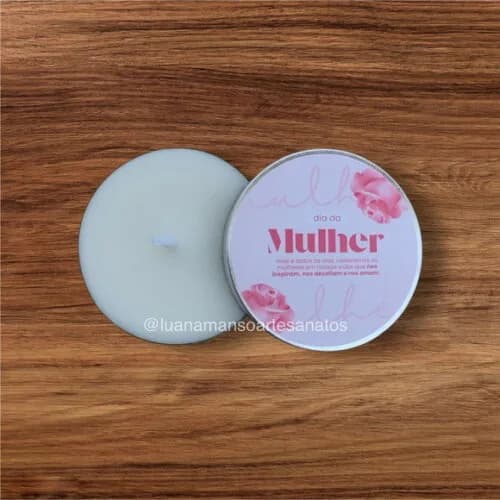 Brinde Vela Aromática Dia da Mulher