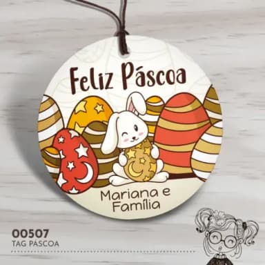 Tag Redonda Páscoa - 00507