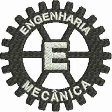 Matriz de Bordado Símbolo Engenharia Mecânica