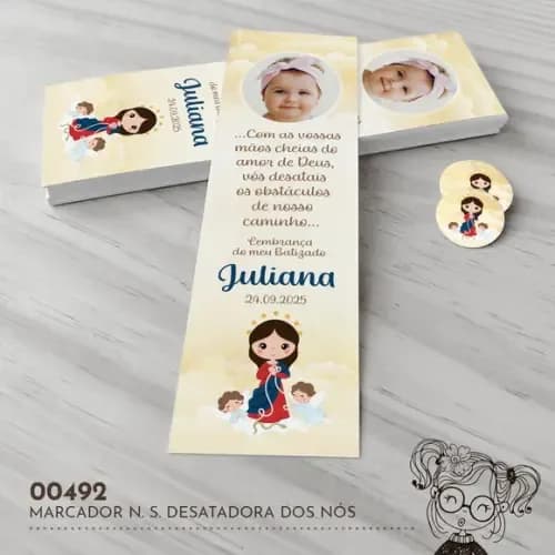 Marcador de Livro N. S. Desatadora dos Nós - 00492