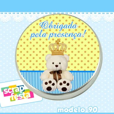 Lembrancinhas de Chá de Bebê Latinhas