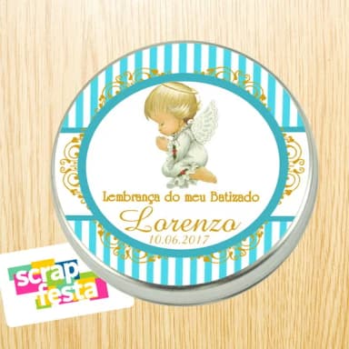 Latinhas Personalizadas Festa Batizado