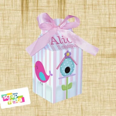 Kit 10 Unid Caixa Milk Tam G Festa Jardim Encantado