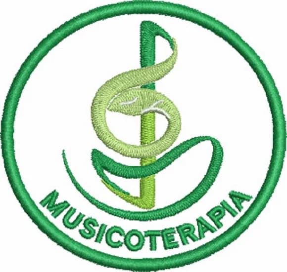 Matriz de Bordado Símbolo Musicaterapia