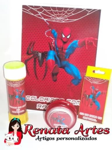 Kit Alegria Homem Aranha 2