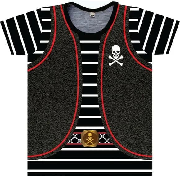 Camiseta Adulto Pirata