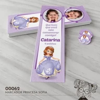 Marcador Princesa Sofia - 00062