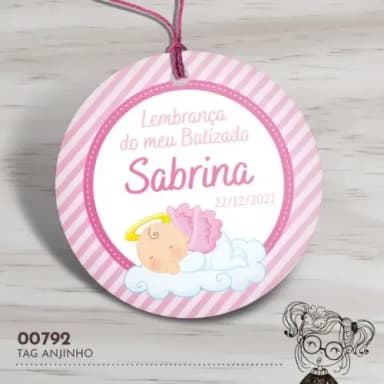 Tag Redonda Anjinho - 00792